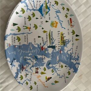 Chesapeake Bay Illustrated Plate